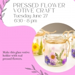 pressed flower craft