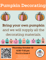 Pumpkin Decorating (B,MCI)