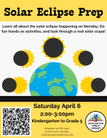 Solar Eclipse Prep for Kids 