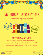 Spanish Storytime (A,B,MCI)