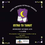 Intro to Tarot Event for Teens and Adults (A,B,MCI)