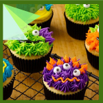 Teen Monster Cupcakes