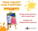 Teen Event: Squirt Gun Painting (B, MCI)
