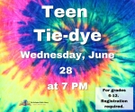 Teen Event: Tie Dye