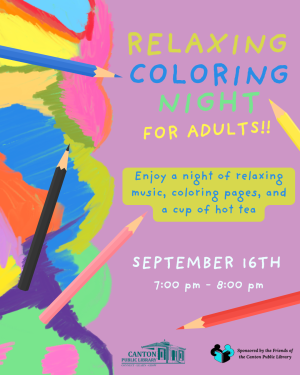Relaxing Coloring Night image