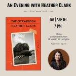 Author and bookcover