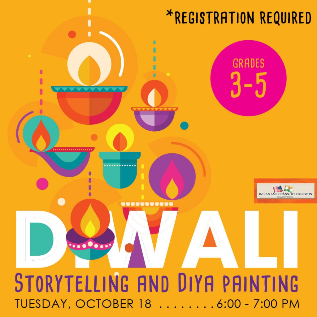 10/18/2022 Diwali storytelling and Diya painting (grades 3 5