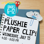 Plushie paper clip
