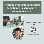 Sustainable planning image and speaker