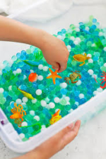 sensory bin.