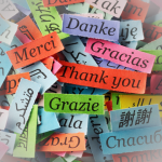 An image with "thank you" written in many different languages