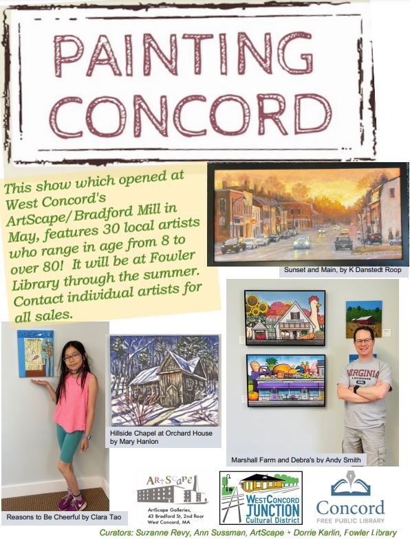 08/17/2022 An Ice Cream Reception at Fowler for Painting Concord An