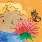 An Illustration by Stephanie Fizer Coleman for the book, "The Great Pollinator Count." It has an ima