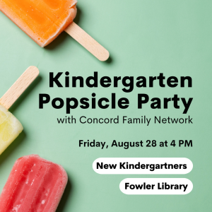 Kindergarten Popsicle Party at Fowler image