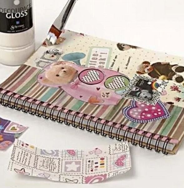 06/10/2023 Craft Class with Ari DIY Decoupage Notebooks Peabody Institute Library