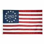 Image of American Flag with circle of Stars
