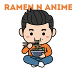 Eat ramen watch anime