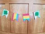 March Rainbow Banner Craft