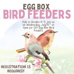 Egg Box Bird Feeders. 