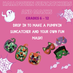 YA Halloween Suncatchers and Masks