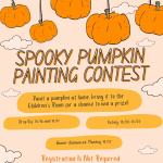 October Pumpkin Painting.