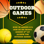 Outdoor Games. 