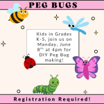 Peg Bugs. 