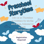 Winter Preschool Storytime.