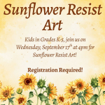 Sunflower Resist Art. 