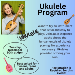 Ukulele. 