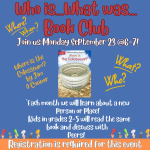 Who Is...What Was...Book Club 