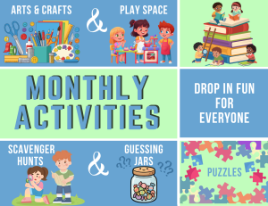 Monthly Activities: Kids Room image