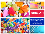 Collection of origami objects and paper