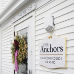 Anchors council on aging sign