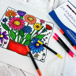 decorated reusable bag