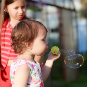 Bubbles & Beyond: Outdoor Sensory Play image