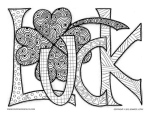 Shamrock art