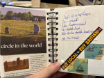 scrapbook page of cornwall england