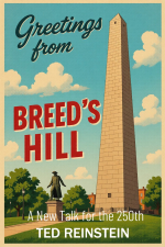 vintage postcard of bunker hill monument