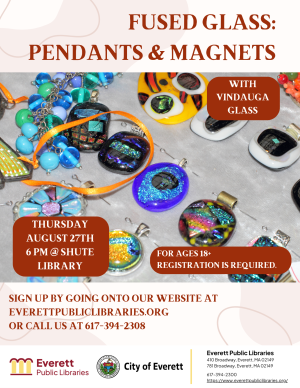 Fused Glass: Pendants and Magnets image