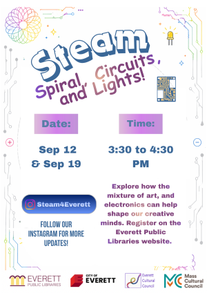 STEAM - Spirals, Circuits and Lights image