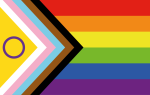 Inclusive pride flag