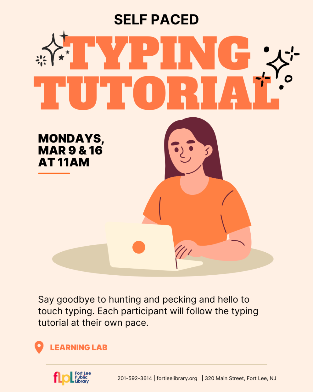 Monday March 9 2026 Self Paced Typing Tutorial Fort Lee Public monday-march-9-2026-self-paced-typing-tutorial-fort-lee-public
