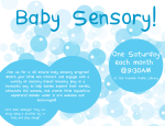 Baby Sensory!