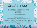 Holiday Crafternoon