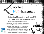 Crochet Fundamentals Refresh