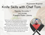 Knife Skills with Chef Tom 