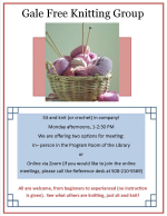 Gale Free Knitting Group