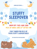 stuffy sleepover