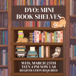 teen book shelves mini